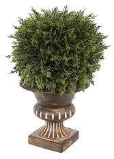 FOLIAGE URN PETTIE GREEN