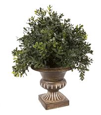 PETITE FOLIAGE URN 9" GREEN