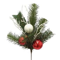 SIMPLY RED PICK 16" RED WHITE