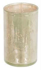 CHERISH VOTIVE 3"X4.5" GREEN