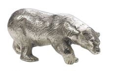BEAR FIGURINE 10.75" X 3.75" X 4"