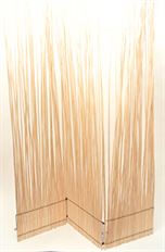 SCREEN WILLOW X3 72"X54" NATURAL