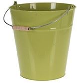 BUCKET METAL 25CM 3/ASST