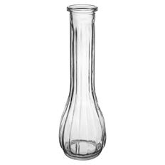 BUDVASE 8.5" CLEAR GLASS 24/CS