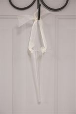 HANGING CONE 8"H 1.75"O CLEAR