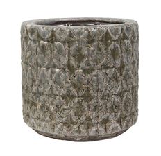 POTTERY 4.5X5" GREEN