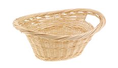 BASKET LAUNDRY BLEACH WILLOW 22X17"