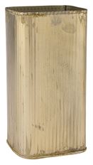 PLANTER 8"H 4.25"O GALVANIZED