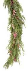 GARLAND CEDAR, WHT PINE & PEP TIPS