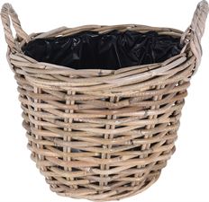 BASKET KUBU W/HANDLES