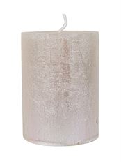 PILLAR CANDLE 6X8CM PEARL