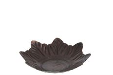 CANDLEHOLDER FLOAT 13CM BROWN