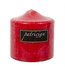 CANDLE PILLAR 3X3 RED