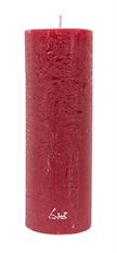 PILLAR CANDLE 7X20CM VINTAGE RED