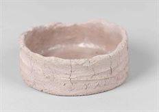 POTTERY BOWL 17.5X6.5CM ROSE