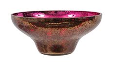 GLASS BOWL 7.75" COPPER