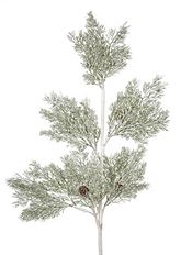 JUNIPER SPRAY 34" SNOW GRN