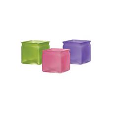 VASE SQUARE 4X4X4 NEW BREEZE 12/CS