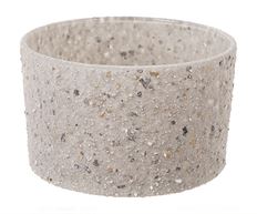 POT CYLINDER 13X8CM TAUPE