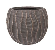 POTTERY VASE SHIELD 20X5CM ABO