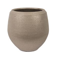 POTTERY FLASK 18CM DUSK