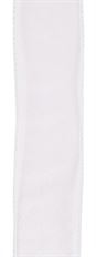 SHEER ORGANZA 1.5" WHITE 50YD