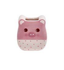 POTTERY RETRO PIG PLANTER