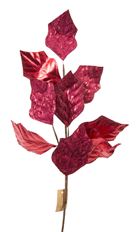 LEAF SPRAY METALLIC 24" RED