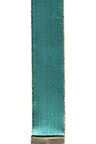 RIBBON JACQUARD 1.5" GOLD/TEAL 20YD
