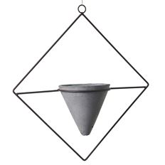 PLANT HANGER CITIZEN 16.5" BLACK