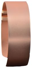 CUFF RILEY FLOWER ROSE GOLD MATTE