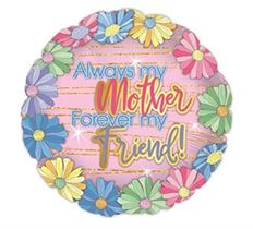 MYLAR 17 MOTHERS DAY FRIEND 5/PK