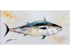 CANVAS TUNA 16"X31" NAT