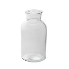 BUDVASE BOTTLE 3.25"X6.25" CLEAR
