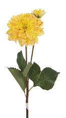 DAHLIA STEM W/BUD 29" YELLOW