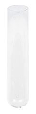 HANGING TUBE GLASS 12X2.5" CLEAR