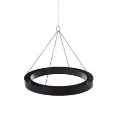 HANGER PALATIAL METAL 22X3" BLACK