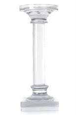 CANDLESTICK 15" CRYSTAL GLASS CLEAR