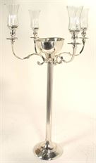 CANDELABRA 34" SILVER