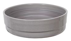 BOWL CLAY W/GLAZE 40X11CM GRAY