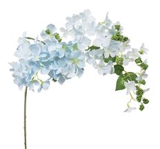 HYDRANGEA STEM 43" LACECAP BLUE