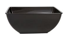 DESIGN BOWL 6&quot; SQUARE BLACK