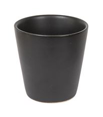 MINIPOT CERAMIC 7CM MATTE BLACK