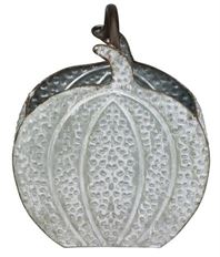 PUMPKIN GALVANIZED 10.5X8" GREY