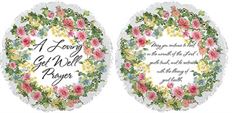 MYLAR 17 GET WELL PRAYER 5/PK