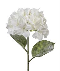 HYDRANGEA SPRAY SNOW 27" WHITE