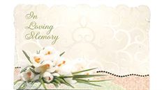 CARD IN LOVING MEMORY 50/PKG