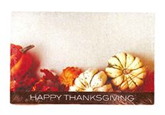 CARD THANKSGIVING PUMPKINS 50/PKG