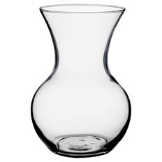 SWEETHEART VASE 7" CLEAR 12/CS
