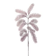 PINE SNOW GLITTER 23" LT LAV